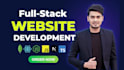 develop custom website as a full stack mern developer using next js, react