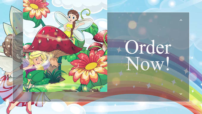draw your high resolution children story book illustration