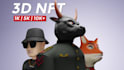 create and generate hyper realistic 3d nft art collection