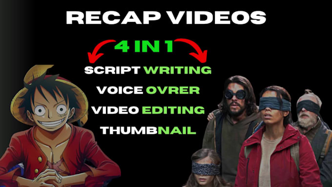make a full anime recap video from scratch