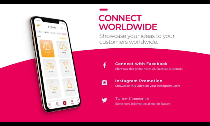 create a dynamic app promo video, website explainer intro