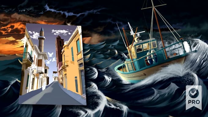 do a high quality illustration for you