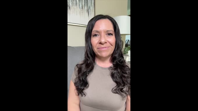 create mature female ugc spokesperson video ads