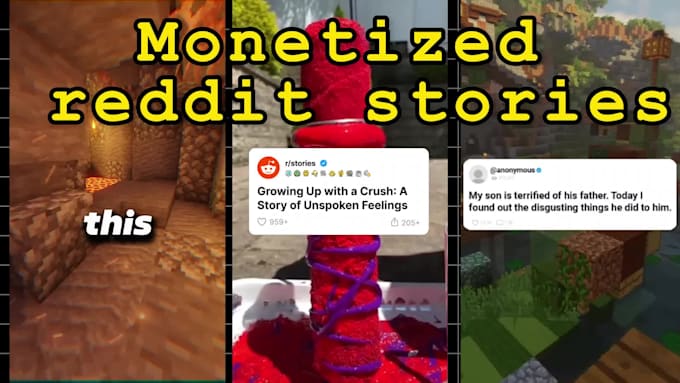 create monetized reddit stories videos for your tiktok account