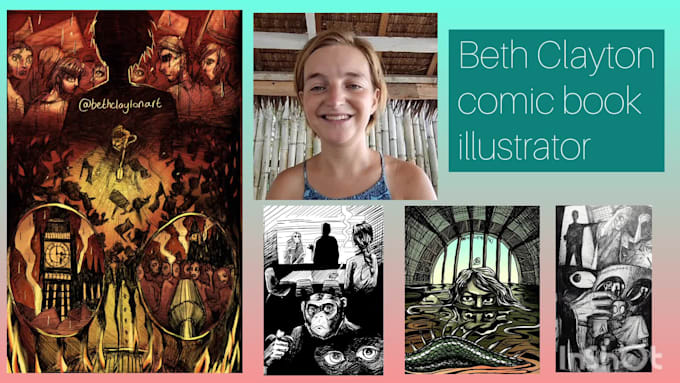 illustrate amazing inks for your comic book or webcomic