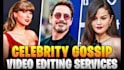 create viral celebrity gossip shorts and youtube videos