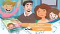 design cute children book trailer for video promo