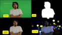 do expert green screen removal and professional background replacement