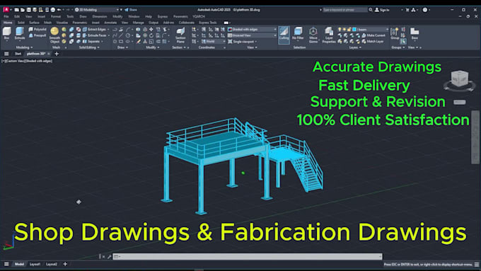 create shop and fabrication drawings