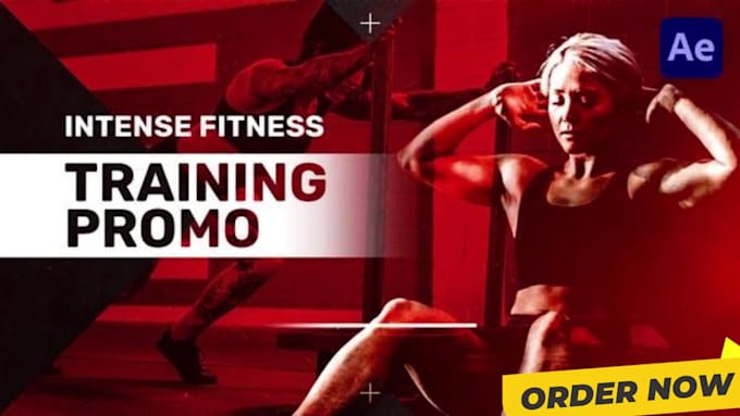 create stunning fitness promo, gym, sports promo video