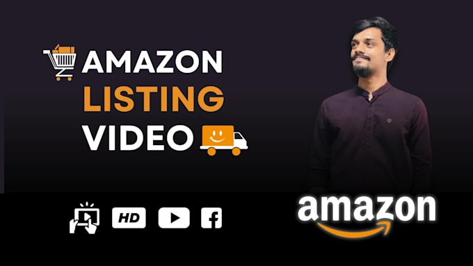 create amazon listing videos and social media ads