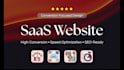 design a high converting saas ai startup website or landing page