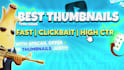 design your youtube thumbnail like sick fast , catchy