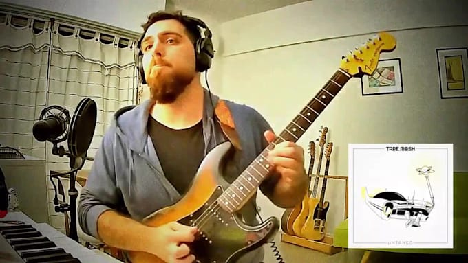 record pro full session electric guitar for your song