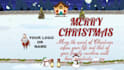 personalize animated xmas greetings video for you