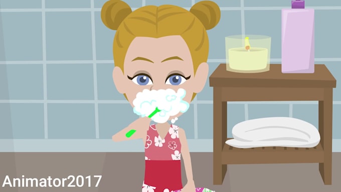 make an animated kids video for you