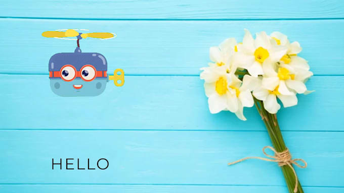 create kids learning video with 2d animation and educational