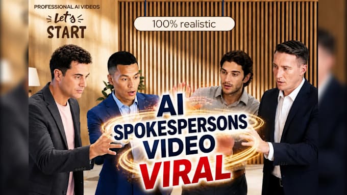create ai spokesperson avatar video for your company or brand