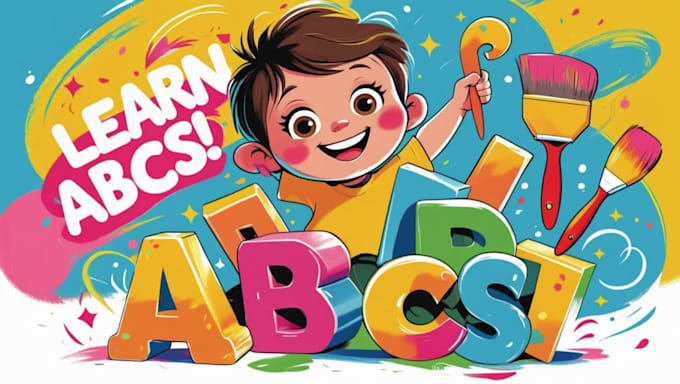 create kids learning videos