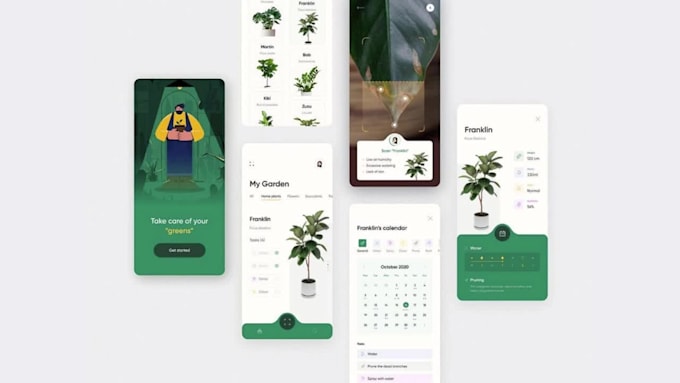 Review! I will create mobile app UI UX design  for $20