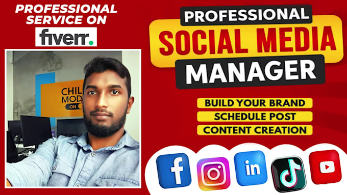 be your facebook instagram marketing manager, content creator