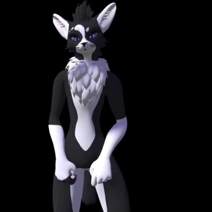 Do vrchat avatar, furry avatar, fursona for vtuber, 3d model, vr chat ...