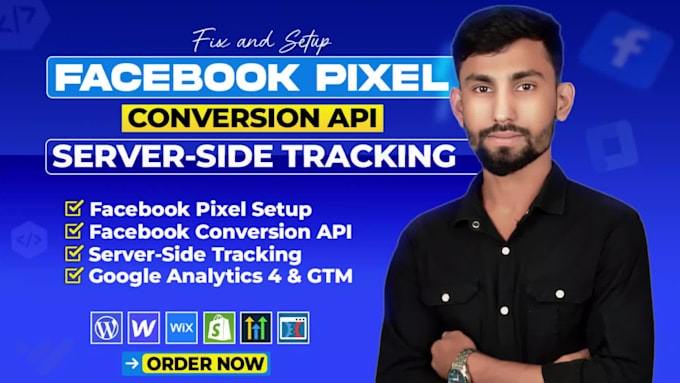 setup facebook pixel conversion API and ga4 server side tracking with GTM