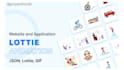 make lottie animation for website and mobile apps