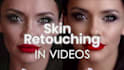 do video beauty skin retouching, colour correction