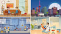 create 2d animated explainer video or commercial animation
