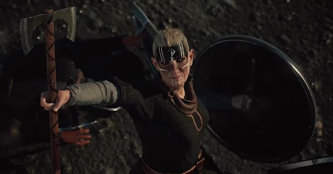 create unreal engine 5 animation, cinematic, charcater animation, trailer