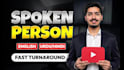 be your hindi or urdu spokenperson