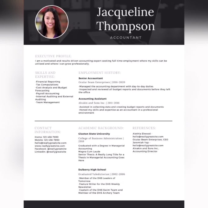 Design 40 premium ms word resume template by We_4_resume | Fiverr