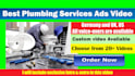 best plumbing services ads video