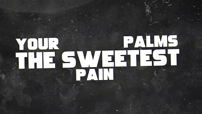 create animated lyric music video for your song in HD or 4k