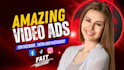 create tiktok video ads, instagram video ads, facebook ads, tiktok dropshipping