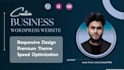 build business wordpress website design or business blog website