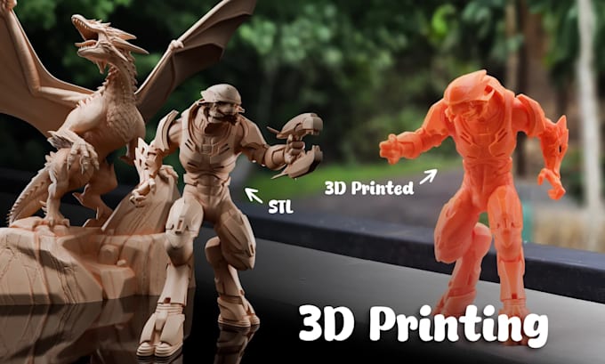 sculpt 3d character model, action figure for 3d printing, game and rendering