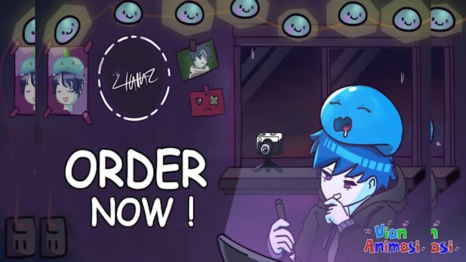 make custom 2d anime animation
