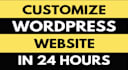 create a custom wordpress site