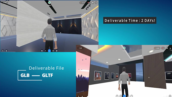 create custom nft art gallery for metaverse and spatial