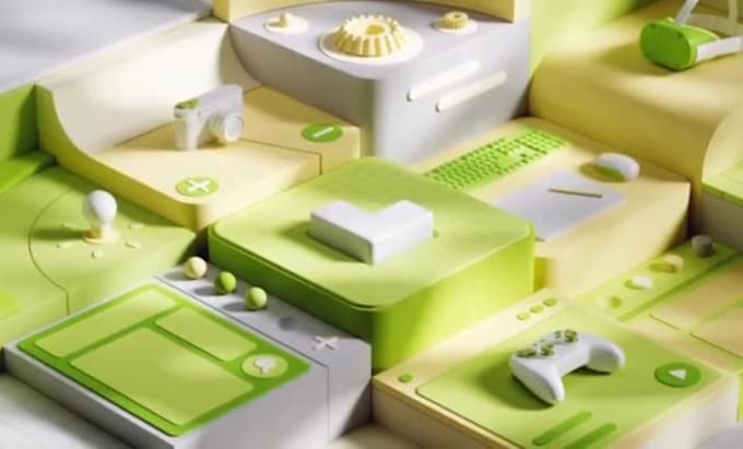 create 3d isometric and technical animation video