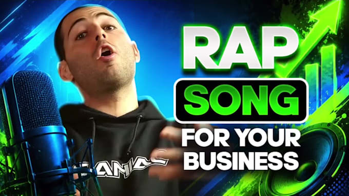 record a rap song for your business, podcast or youtube