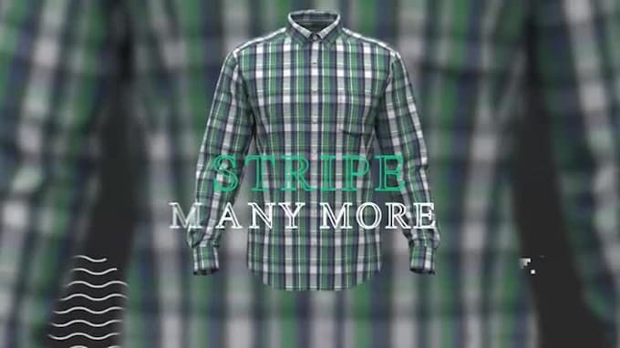 develop 3d apparel, virtual clothing or  fashion item