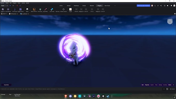 script roblox ui ux design game ui gui with custom vfx combat and roblox script