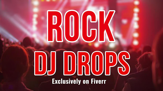 record 5 rock dj drops or radio sweepers