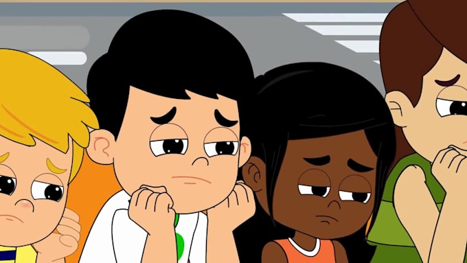 make 2d music video, 2d cartoon animation, 2d kids animation, christmas video