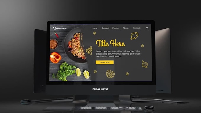 create your resturant website with online ordering system and reservation system