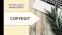 correct grammar and spelling errors, ya, fiction manuscripts