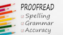 proofread and edit your writings and set them grammarly